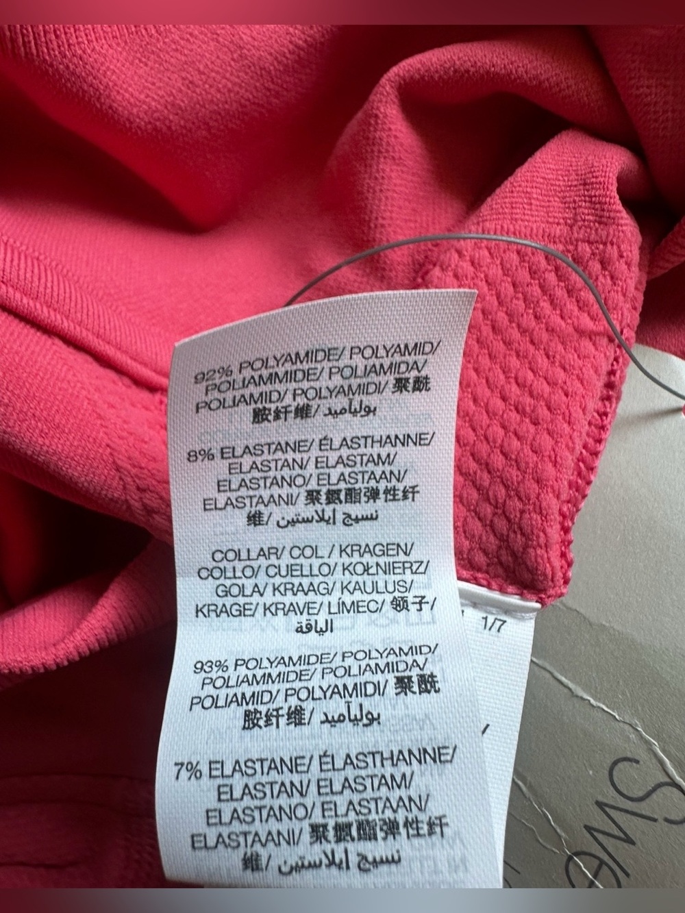 Sweaty Betty Athlete Seamless Half Zip Long Sleeve Shirt New - Picture 9 of 10